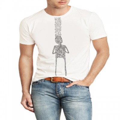 Premium Quality Mens Organic Gots Certified Cotton T Shirt Printed For World Wide Sale From India At Best Market Price